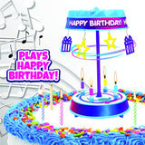 Spincredible Candle – Singing, Spinning Cake Topper