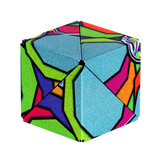 2.4" Shashibo Magnetic Puzzle Cube – Stained Glass- Fidget Toy