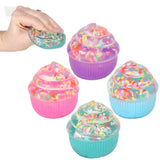 2.5" Squeezy Sugar Cupcake – Sweet Squishy Fidget Toy