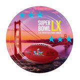 🏈 Super Bowl LX 7" Plates (8 ct)  Officially Licensed NFL Party Supplies