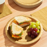 Glittering Gold Paper Luncheon Plates By Creative Converting