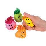 "Little Timmy" Neon Smile Face Squish Toy