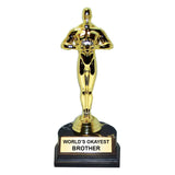 World’s Okayest Brother Trophy – 7 Inches