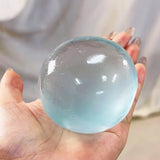 Pale Blue Coconut-Shaped Squishy Stress Relief Toy