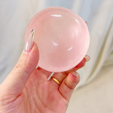 Pale Pink Coconut-Shaped Squishy Stress Relief Toy