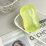 Yellow Coconut Oil Soap Squishy | Translucent Zero-Rebound Sensory Fidget Toy