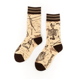 Antique Medical Adult Crew Socks One Size Fits Most By FootClothes