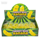 5.5" Squeezy Bead Banana – Bead-Filled Fidget Toy