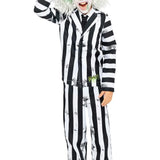 Beetlejuice Classic Striped Suit Costume for Kids | Amscan