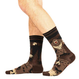 Bigfoot Adult Crew Socks One Size Fits Most By FootClothes