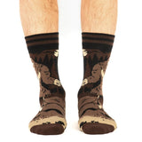 Bigfoot Adult Crew Socks One Size Fits Most By FootClothes
