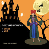 Bossy Salem Sister Winifred-Inspired Witch Costume for Women | Studio Halloween