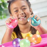 2.5-Inch Glitter Maltose Sugar Squish Ball – Assorted Colors