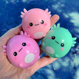 Top Trenz Sticky Bubble Blobbies Baby Axolotl Squishy Fidget Toy