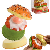 Grabie Teriyaki Burger Bun – Scented Slow-Rise Foam Squishy