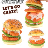 Grabie Teriyaki Burger Bun – Scented Slow-Rise Foam Squishy