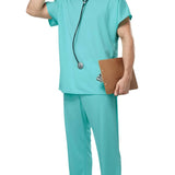Doctor Scrubs Adult Men's Costume – California Costumes
