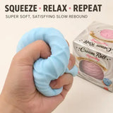 Cream Roll Vaseline Squishy | Zero-Rebound Sensory Fidget Toy