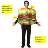 Cheeseburger Costume – Adult