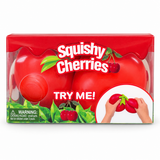 Double Cherry Squeeze Squishy – Jumbo Cherry Sensory Toy