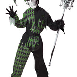 Jokes on You Evil Jester Kids Costume | California Costumes