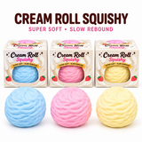 Cream Roll Vaseline Squishy | Zero-Rebound Sensory Fidget Toy