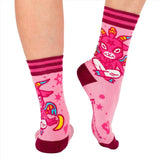 Cute Baphomet Goat Adult Crew Socks One Size Fits Most By FootClothes