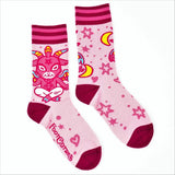 Cute Baphomet Goat Adult Crew Socks One Size Fits Most By FootClothes