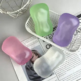 White Coconut Oil Soap Squishy | Translucent Zero-Rebound Sensory Fidget Toy