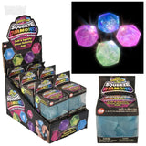2.75" Light-Up Squeezy Sugar Diamond – Glow Squishy Fidget Toy