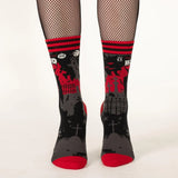Dracula's Bloodlust Adult Crew Socks One Size Fits Most By FootClothes