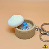 Original Dumpling Clicker Keyring – Mini Fidget Toy