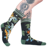 Fanciful Fairies Adult Crew Socks One Size Fits Most By FootClothes
