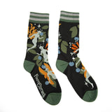 Fanciful Fairies Adult Crew Socks One Size Fits Most By FootClothes
