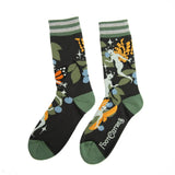 Fanciful Fairies Adult Crew Socks One Size Fits Most By FootClothes