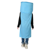 Toxic Waste Blue Razz Slime Licker Costume