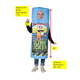 Toxic Waste Blue Razz Slime Licker Costume