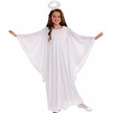 Girls Angel Costume with White Dress & Halo – Forum Novelties