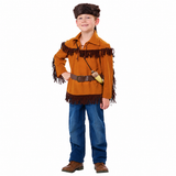 Frontier Boy Davy Crockett Kids Costume – California Costumes