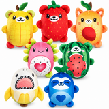 Top Trenz Bubble Stuffed Squishy Friends – Fruit Mashup Edition