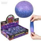 🌌 2.4" Galaxy Squeezy Sugar Ball – TikTok Viral Squishy