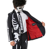 Skeleton Grunge Black Kids Suit Costume | Suitmeister by OppoSuits