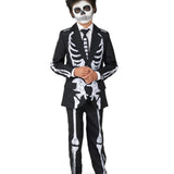 Skeleton Grunge Black Kids Suit Costume | Suitmeister by OppoSuits
