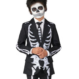 Skeleton Grunge Black Kids Suit Costume | Suitmeister by OppoSuits