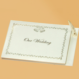 💍 “Our Wedding” Guest Book – White Cover (8" x 6")