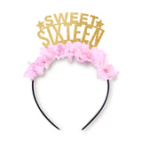 Sweet 16 Birthday Crown By Festive Gal