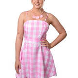 💕 Pink Doll Summer Dress Costume