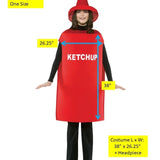 Adult Ketchup Costume