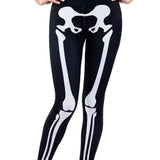Women’s Skeleton Leggings by Tipsy Elves