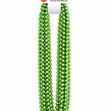 Light Green Party Bead Necklaces – 12 Pack